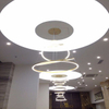 White Translucent PVC Stretch Ceiling Film 75% Light Transmission for Modern Office Lighting