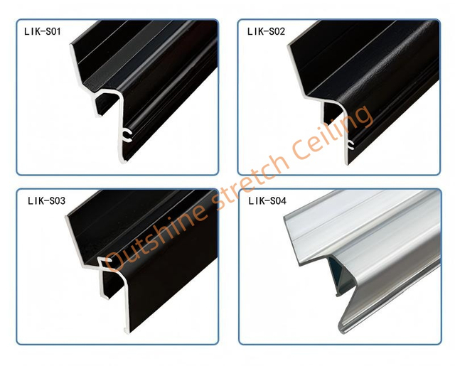 Stretch Ceiling Lighting system side LED light aluminum profile, Popular in Russia.---Nanjing Outshine Brand