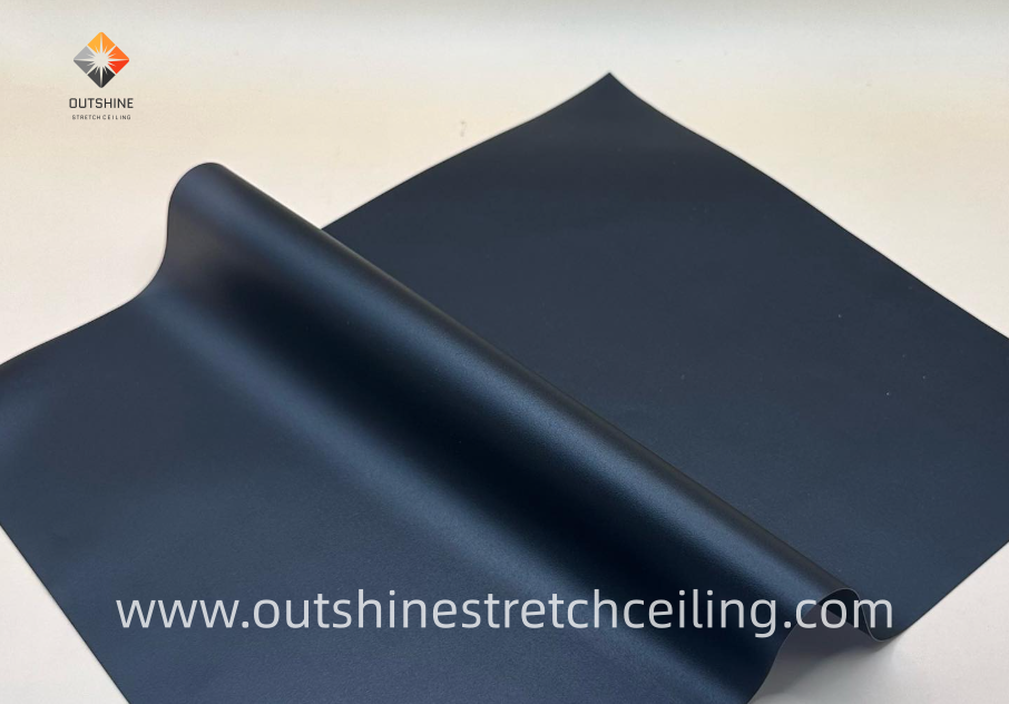 Outshine PVC stretch ceiling film rolls material with all kinds of accessories (1)