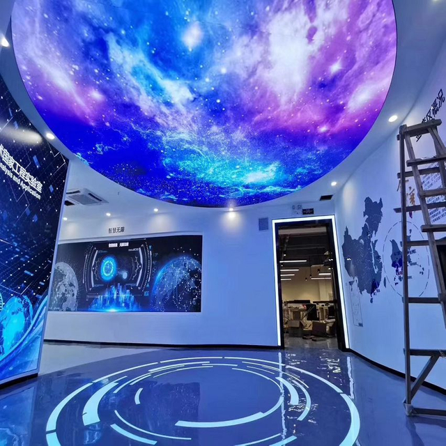 High-Resolution UV Printed PVC Stretch Ceiling For Modern Interiors