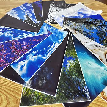 UV Printed Stretch Ceiling Samples