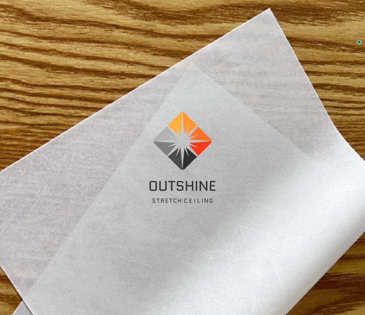 Dupont paper ,Dupont stretch ceiling film cloudy pattern effect white translucent film