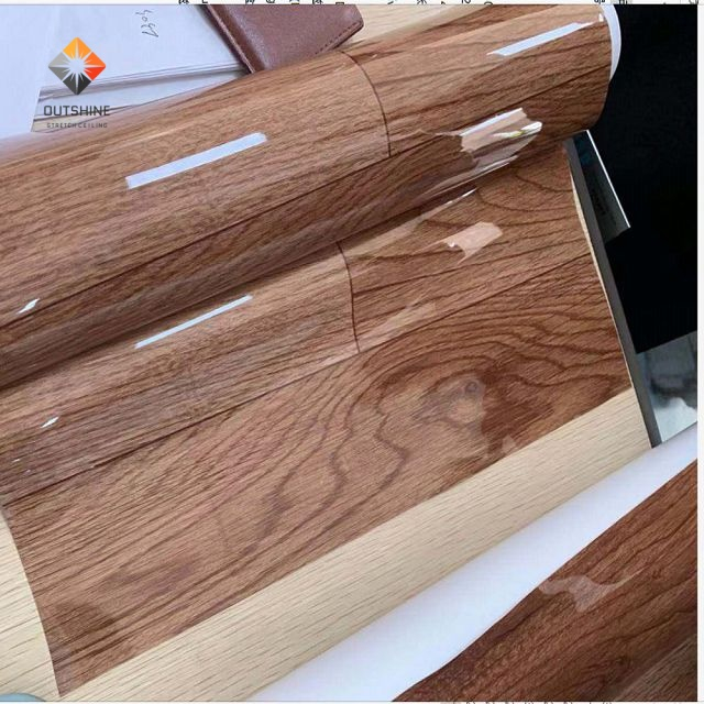 Waterproof False Ceiling with Wooden Finish | Perfect for Bathrooms & Kitchens