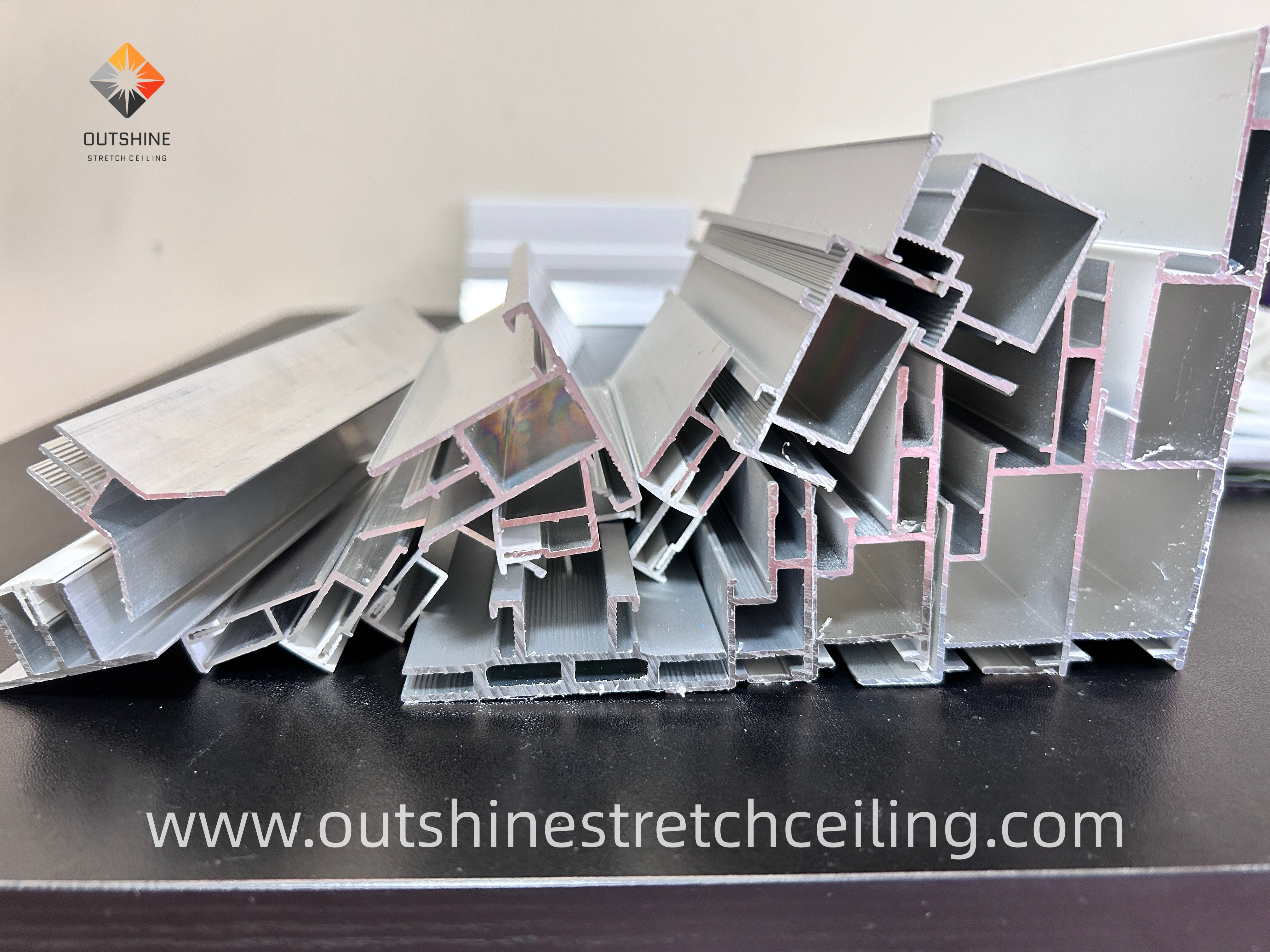 Outshine PVC stretch ceiling film rolls material with all kinds of accessories (2)