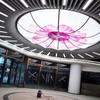 White Translucent PVC Stretch Ceiling Film 75% Light Transmission for Modern Office Lighting
