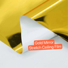 Modern Mirror Stretch Ceiling Kit - High Gloss Reflective Film for Living Room, Bedroom, Or Bathroom To Create Illusion of Space & Light 