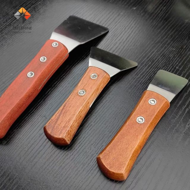 Nanjing Outshine Brand Chinese Factory Price Stretch Ceiling Hook Spatula Kit – PVC & Fabric Wall/Ceiling Tool Set