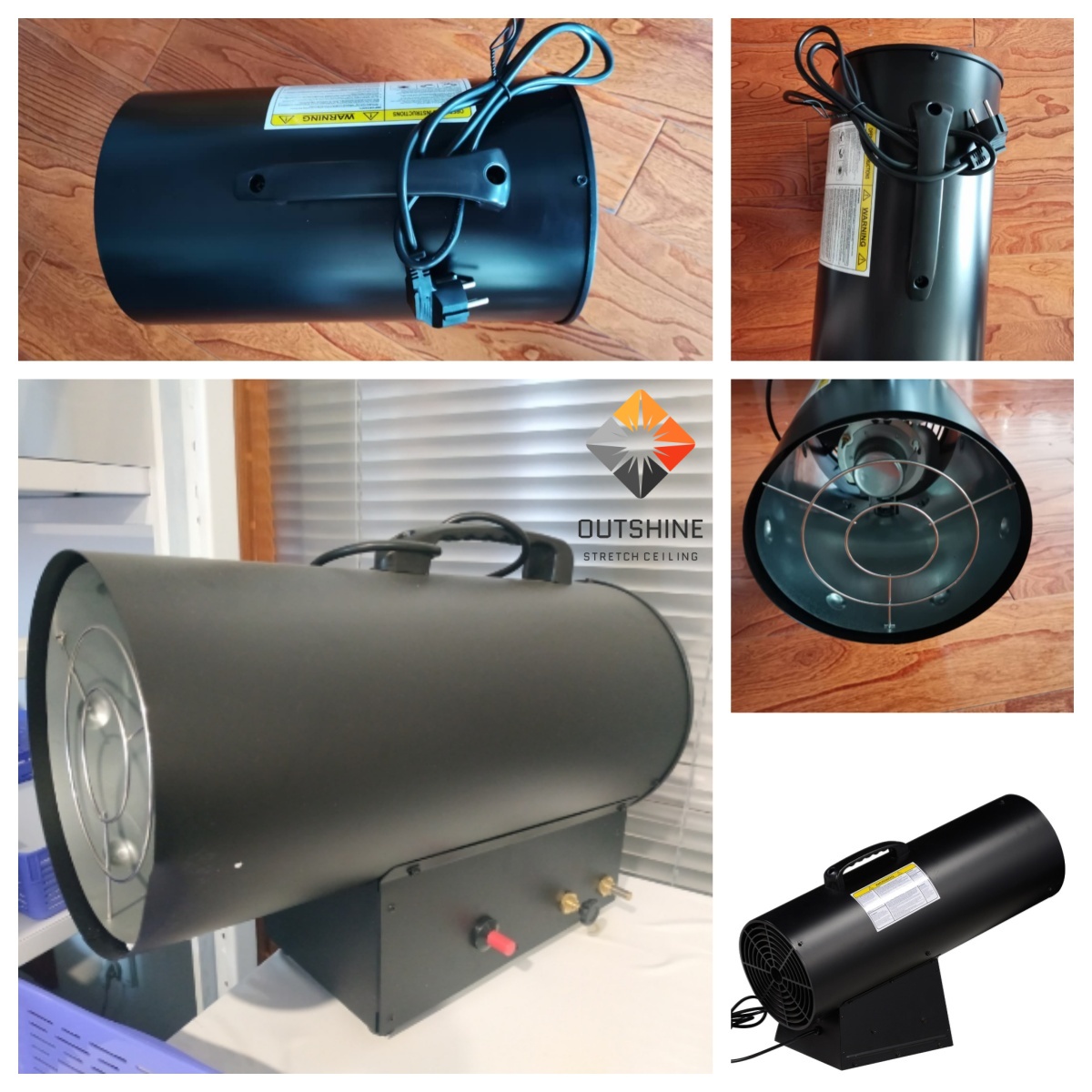 Chinese Factory Price PVC Stretch Ceiling Gas Air Heater 15-30KW - Hot Sell in Dubai