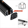 Modern Adjustable Magnetic Track Lighting System Spotlights And Rail Lights for Home And Commercial Area Workable for Stretch Ceiling System 