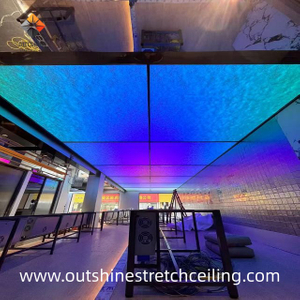 DuPont Tyverk Paper with RGBW LED Light Changing Advertising SEG Light Box Clothing Store, Showroom Design Custom Made Size From Chinese Manufacturer Outshine Brand