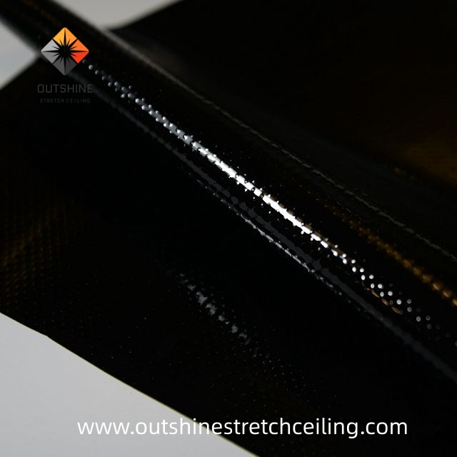 Outshine Brand Micro-perforated Stretch Ceiling Film Fabric Acoustic Sound Absorption And Noise Reduction Function