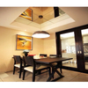Modern Mirror Stretch Ceiling Kit - High Gloss Reflective Film for Living Room, Bedroom, Or Bathroom To Create Illusion of Space & Light 