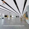 Manufacturer in China B1&B2 Fireproof White Translucent Stretch Ceiling Film#4011 for Interiors Decor Office,home,showroom,Hospitals & Meeting Rooms 
