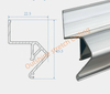 Stretch Ceiling Lighting system side LED light aluminum profile, Popular in Russia.---Nanjing Outshine Brand