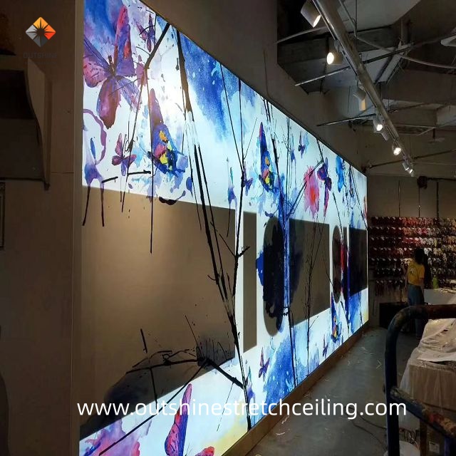 SEG lIGHTBOX FOR COMMERCIAL USE UV printed stretch ceiling Chinese factory (2)