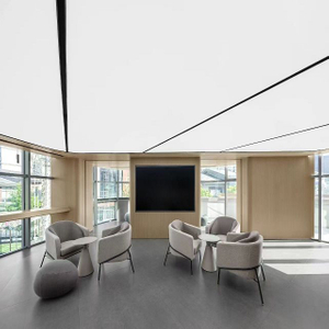 Finished Size White Translucent PVC Stretch Ceiling Film #4011-0.18mm Thickness 100% Waterproof 3m/5m Width Options