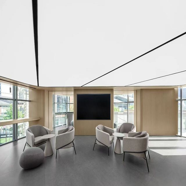 Finished Size White Translucent PVC Stretch Ceiling Film #4011-0.18mm Thickness 100% Waterproof 3m/5m Width Options