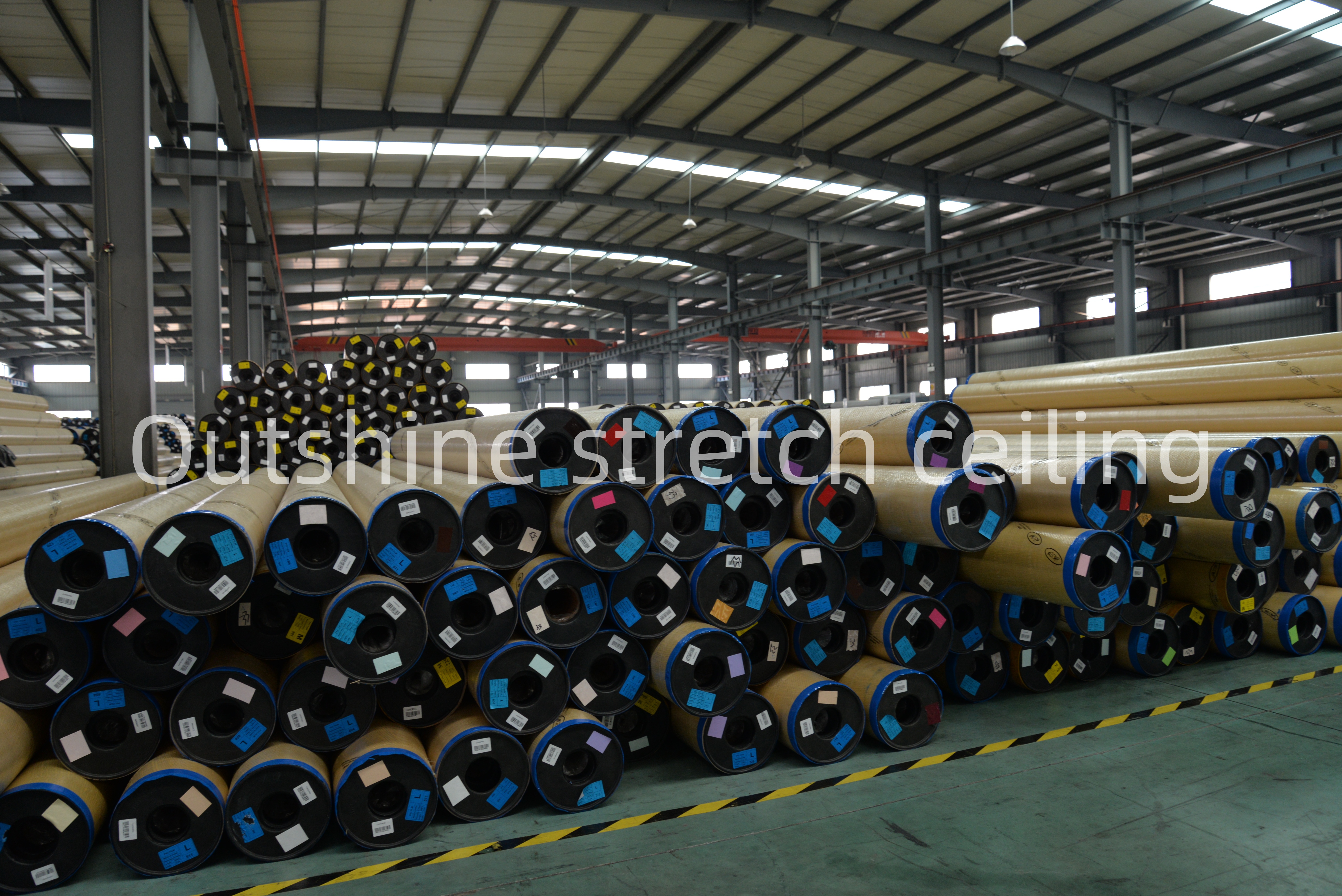 China Outshine factory PVC stretch ceiling rolls (1)