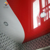 Best Selling Premium Glossy PVC Stretch Ceiling Pink color red color laqure plafon tendu- Mirror Finish for Modern Interiors