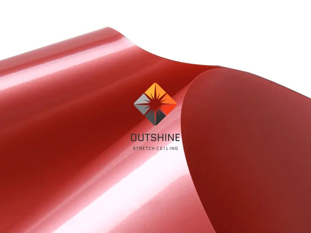 LuxeMetal Stretch Ceiling Film - Brushed Nickel PVC Membrane for Modern Interiors