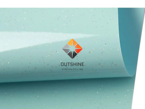 Stretch Ceiling Rolls Material PVC Film Galaxy Blue Stretch Ceiling G100