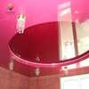 Best Selling Premium Glossy PVC Stretch Ceiling Pink color red color laqure plafon tendu- Mirror Finish for Modern Interiors