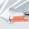 Modern Mirror Stretch Ceiling Kit - High Gloss Reflective Film for Living Room, Bedroom, Or Bathroom To Create Illusion of Space & Light 