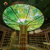 Green Tree' Art Stretch Ceiling | Bring Nature Indoors | Custom Size & UV Print