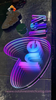 Abyss Letter Signage – 3D LED Illuminated Wall Art for Home, Game Room, Or Bar Decor Custom Neon Letter Sign for Wall Decor